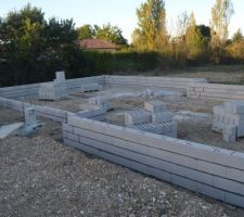 Montage vide sanitaire.