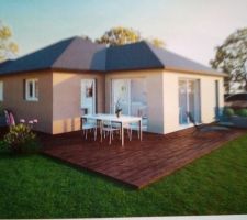 Photo de notre future maison