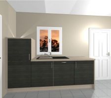 Cuisine c&ocirc;t&eacute; "ext&eacute;rieur" 3d