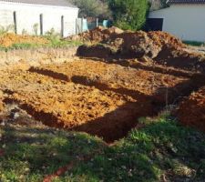 Photo d&eacute;but terrassement
