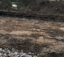 27 novembre 2017 premier jour des travaux , cela me para&icirc;t tout petit j avoue que ca stresse un peu ...