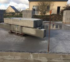 Livraison des parpaings