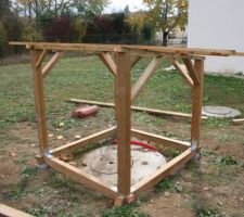 Structure de la cabane