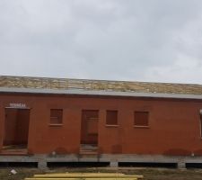 Charpente posée