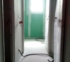 Le couloir à l'étage
