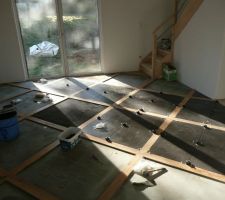 Salle &agrave; manger en cours...