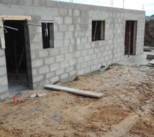 Le 02 décembre vue de l arrière et de la terrasse