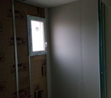 Début des parois intérieur