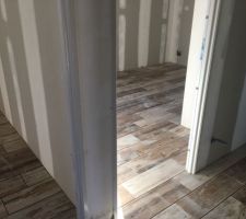 Carrelage à l'étage