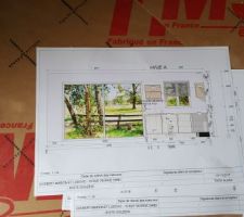 Prise de mesures pour la cuisine dont la pose est pr&eacute;vue les 7 et 8 f&eacute;vrier