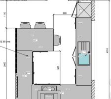 Plan de la cuisine