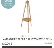 Lampe du salon