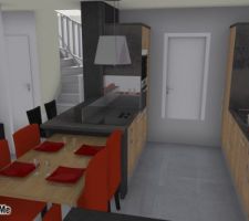 Plan de la cuisine