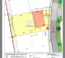 &Eacute;tude du Plan de masse + plan de la maison