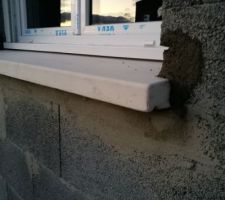 Appuis fen&ecirc;tre chambre 2