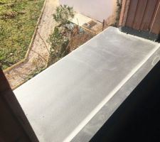 Rebord de fenêtres gris anthracite