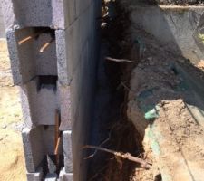 Montage du mur de sout&egrave;nement