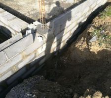 Début fondations