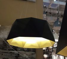 Coup de coeur pour ce luminaire qui irait parfaitement dans le salon !