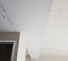 Faux plafond RIBO salon cuisine