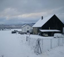 Un peu de neige