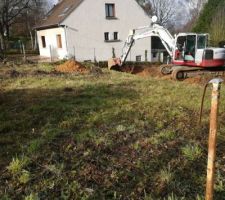 1er coup de pelleteuse