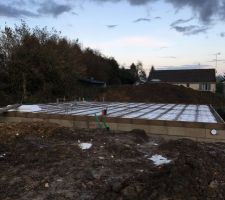 Sa y est cela prend forme reste plus qu'a couler la dalle de plancher.....