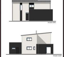 Facades Nord et Ouest