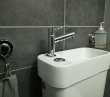 WC avec lave-main intégré Lapeyre