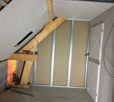 Cloison SDB/WC 1ere peau