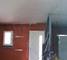 Le tableau électrique sera dans le garage