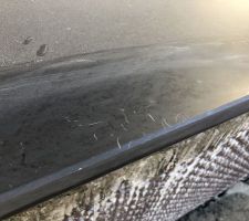 Préparation et installation d'appuis de fenêtres en ardoise