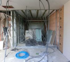 Vu intérieur du garage