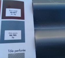 Toiture gris souris