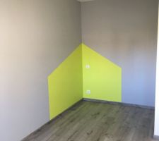 Chambre enfant 1 - Peinture ZOLPAN et Parquet ALSAPAN