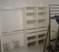 Pose du dressing de mon fils et les fameuses nourrices