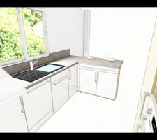Cuisine ébauche cuisiniste