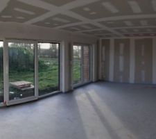 Vue salon/salle à manger