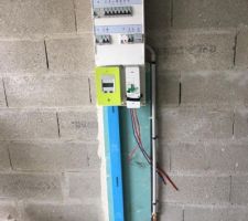 Tableau &eacute;lectrique install&eacute;