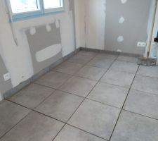 Reprise du carrelage
