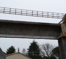 Coffre volet roulant cuisine et coffrage fait