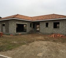 Tuiles posées