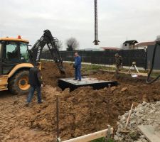 Livraison et installation de la cave