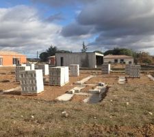 Livraison des Agglos
Préparation vide sanitaire