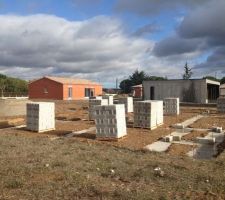Livraison des Agglos
Préparation vide sanitaire