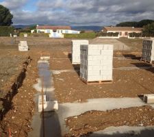 Livraison des Agglos
Préparation vide sanitaire