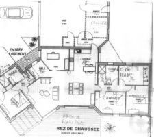 Plan de maison sur un terrain de 1300 m2 vos avis
