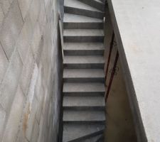 Escalier terminé