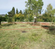 Implantation maison pour le terrassement