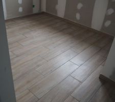 Carrelage imitation parquet chambre enfant